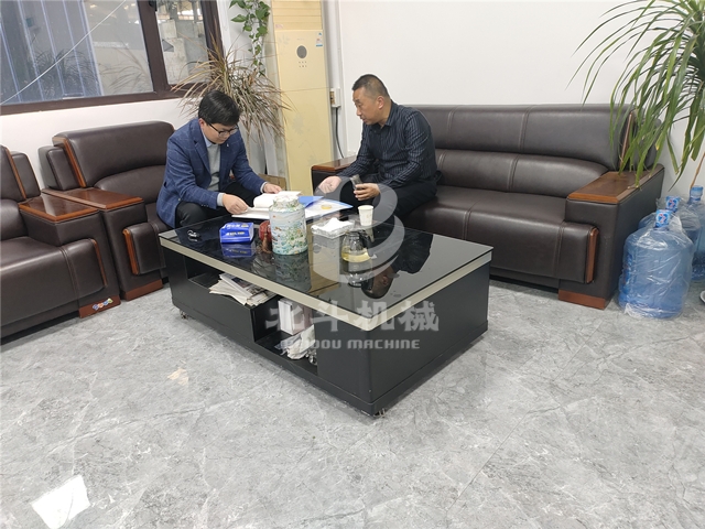 客户对我公司全自动稻壳成人向日葵视频免费的实地考察和产品评价
