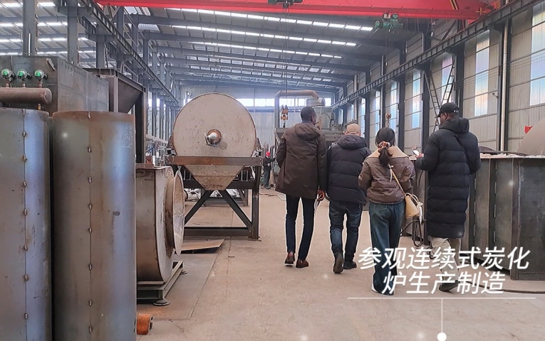 跨越万里寻合作,非洲客户赴巩义向日葵视频色版下载软件安装考察连续式成人向日葵视频免费